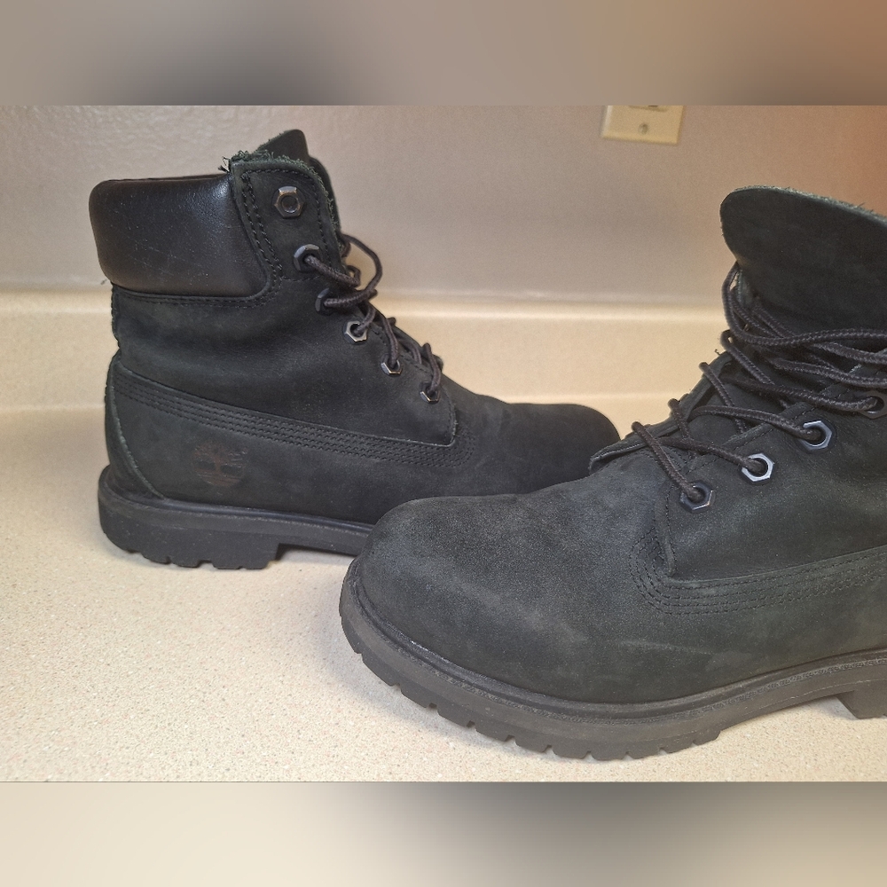 Timberland Black Mens Boots - Picture 2 of 11